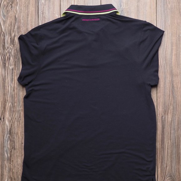 Men's Under Armour Loose Fit Heat Gear Polo - Picture 5 of 6